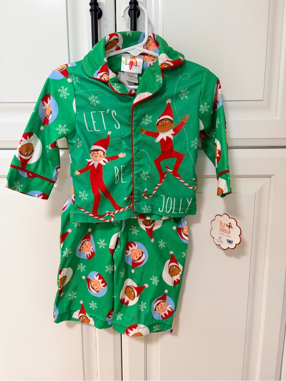 The elf on the shelf pajamas